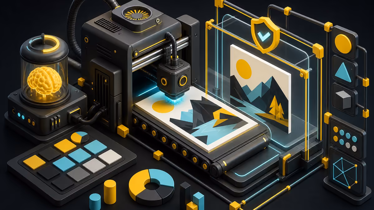 AI-Generated Visual: Aturan Brand Aman