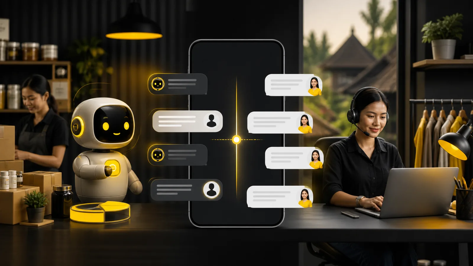 AI WhatsApp untuk UMKM: Kapan Cocok Dipakai dan Kapan Tetap Butuh Admin