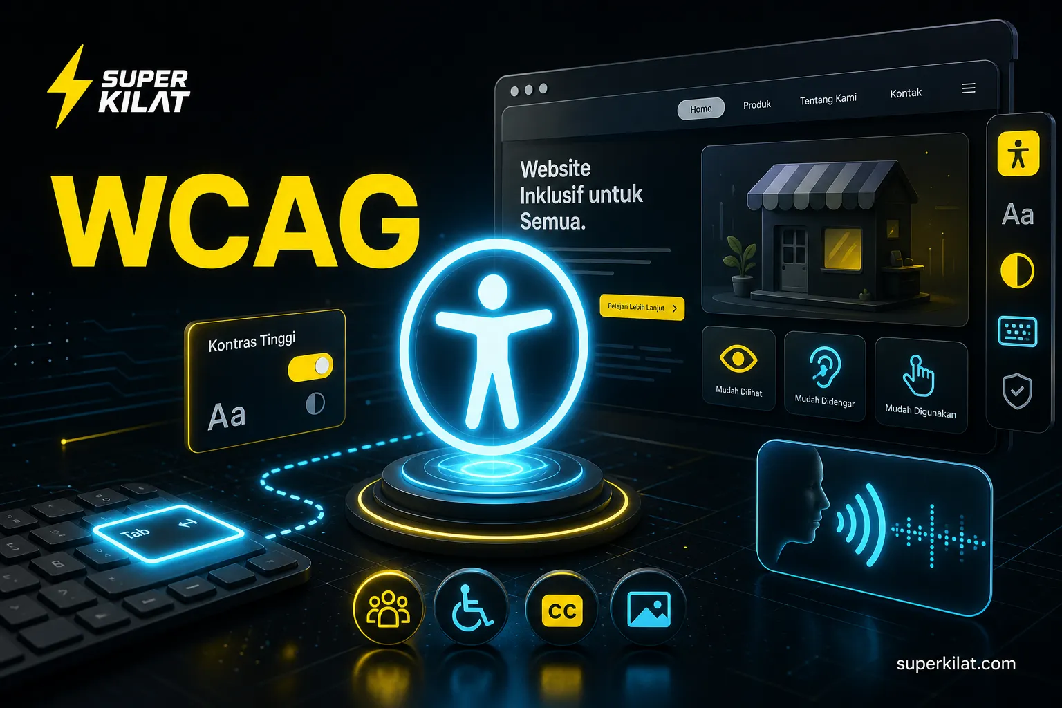 Aksesibilitas Website WCAG untuk UMKM: Checklist