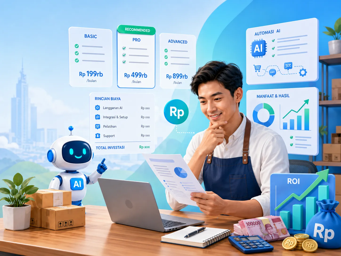 Berapa Biaya Automasi Bisnis AI untuk UMKM? Ini Rinciannya