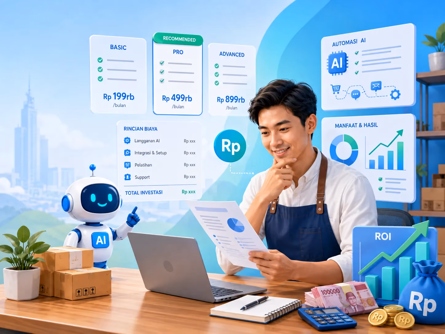Berapa Biaya Automasi Bisnis AI untuk UMKM? Ini Rinciannya