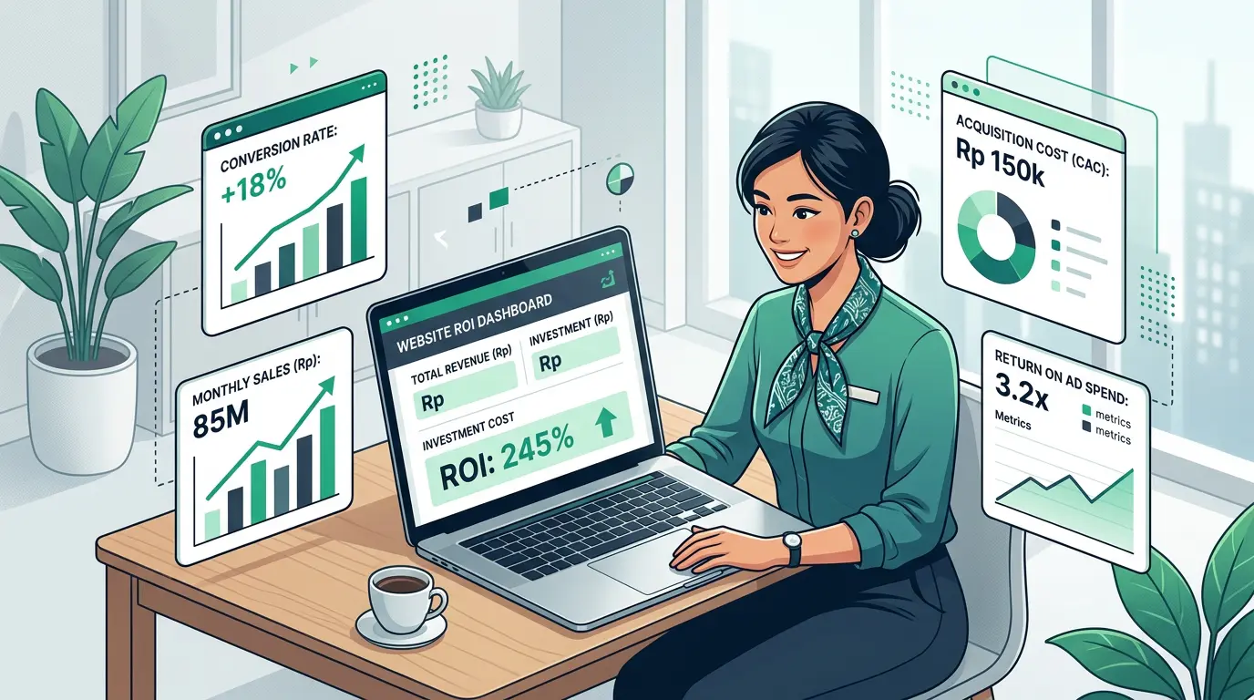 Cara UMKM Mengukur ROI dari Investasi Website: Panduan Praktis Hitung Balik Modal