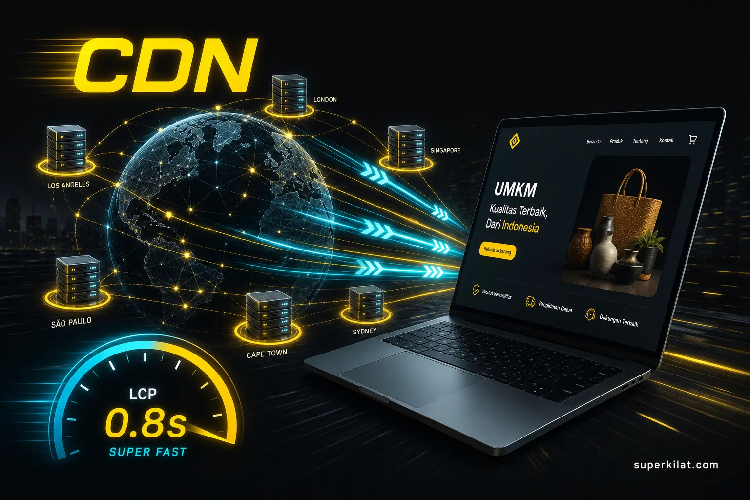 CDN Website UMKM: Cara Mempercepat Situs dari Edge