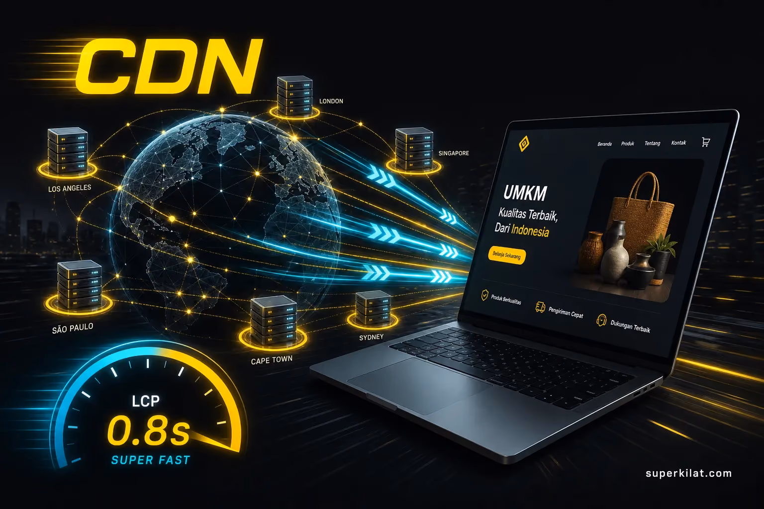 CDN Website UMKM: Cara Mempercepat Situs dari Edge