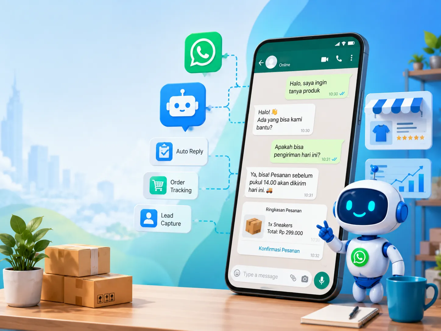 Chatbot WhatsApp Tinggal Tidur Aja: Rahasia Toko & Jasa Tetap Closing Saat Anda Lelap