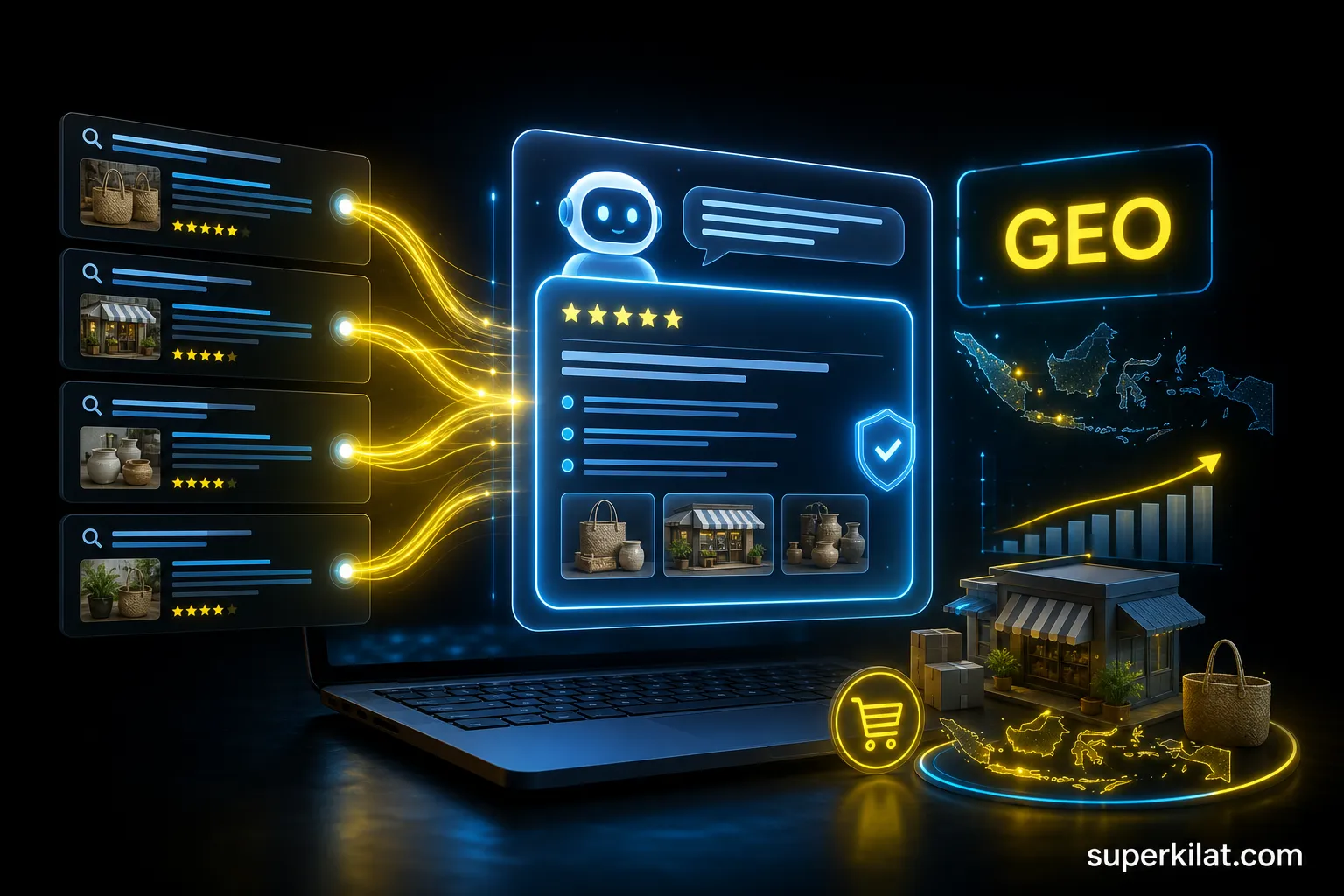 GEO untuk UMKM: Cara Website Dikutip ChatGPT & AI
