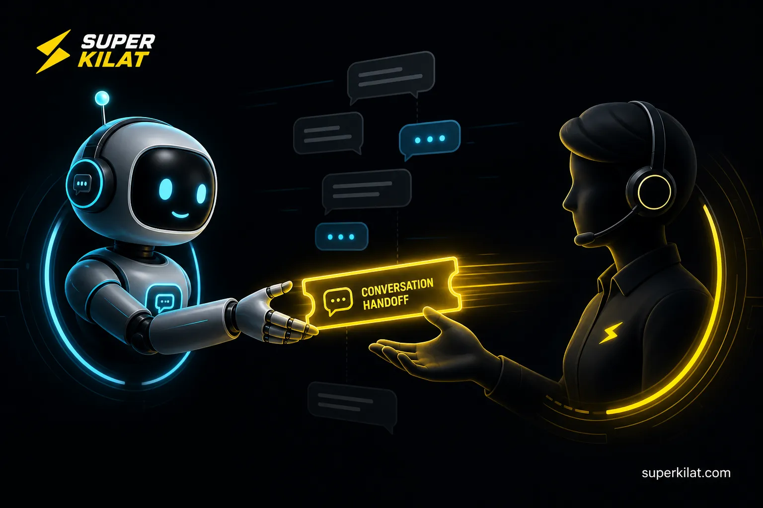 Human Handoff Chatbot AI: Kapan Bot Serahkan ke Manusia