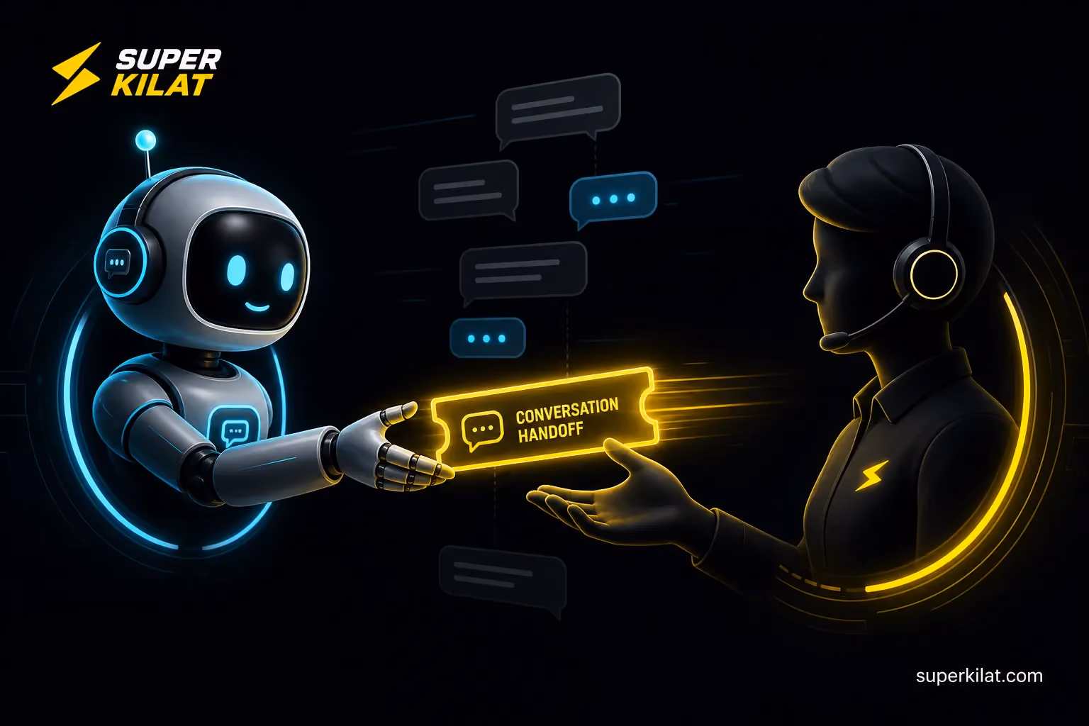 Human Handoff Chatbot AI: Kapan Bot Serahkan ke Manusia