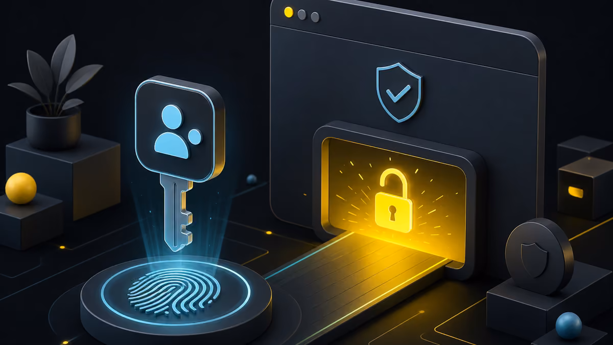 Passkey Login di Website UMKM