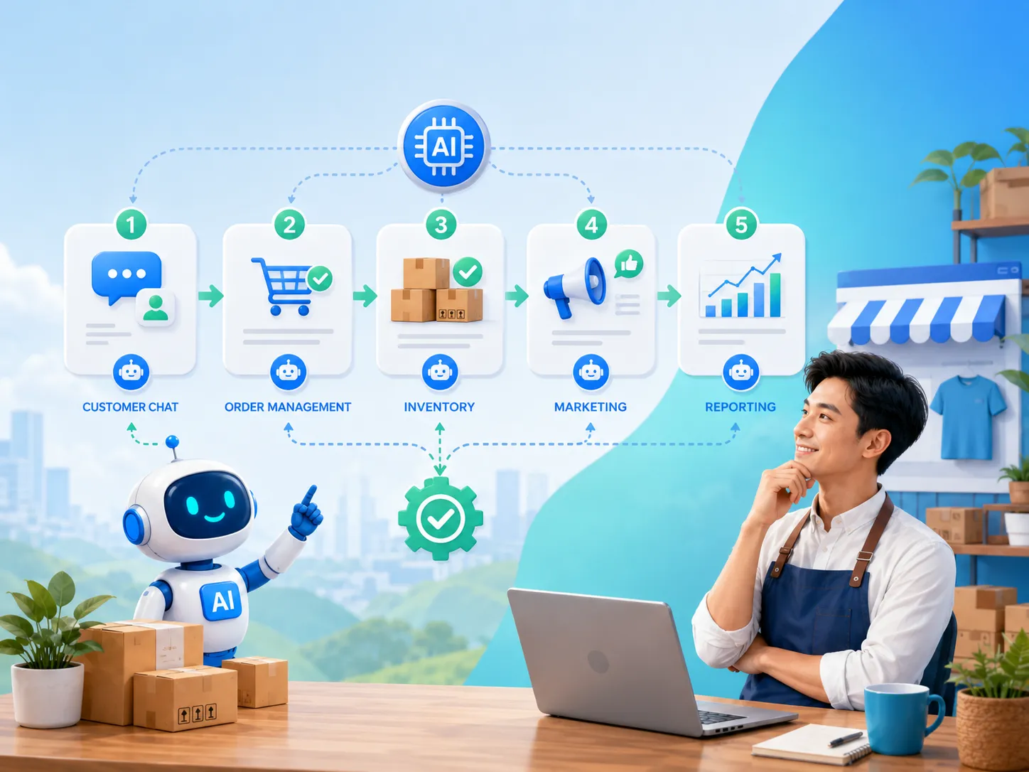 5 Proses Bisnis UMKM yang Wajib Diotomasi dengan AI