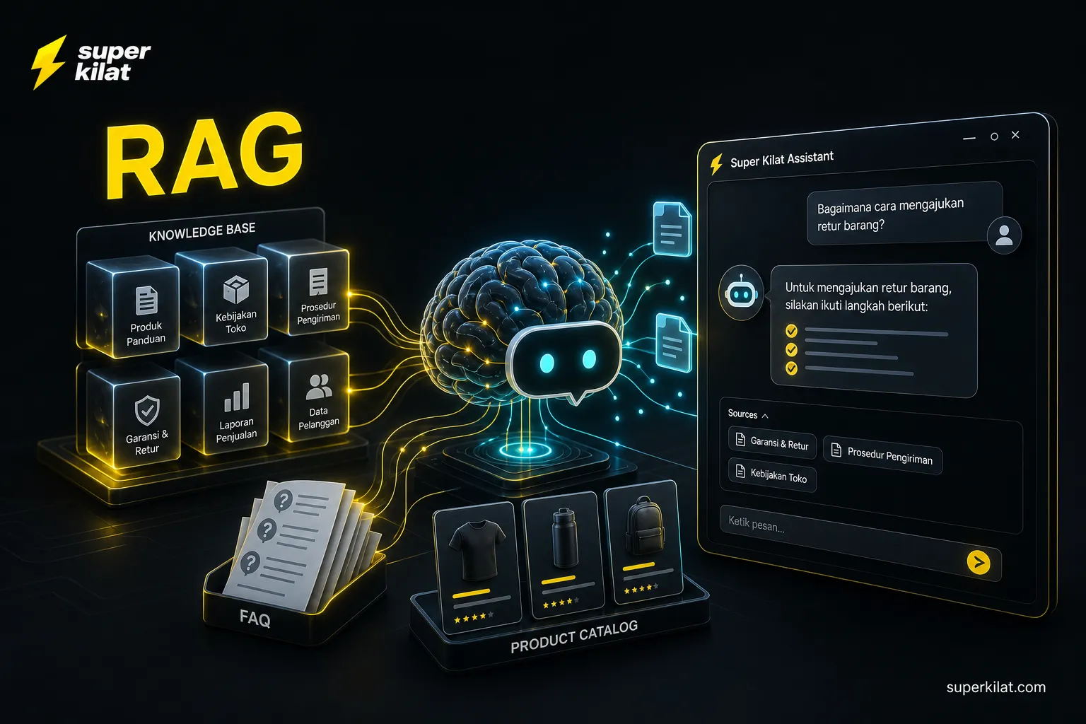 RAG Chatbot Bisnis UMKM: Jawaban Akurat dari Katalog