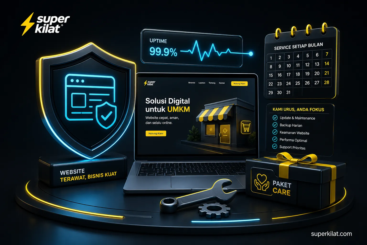 Maintenance Website UMKM: Mencegah Gangguan dan Kehilangan Order