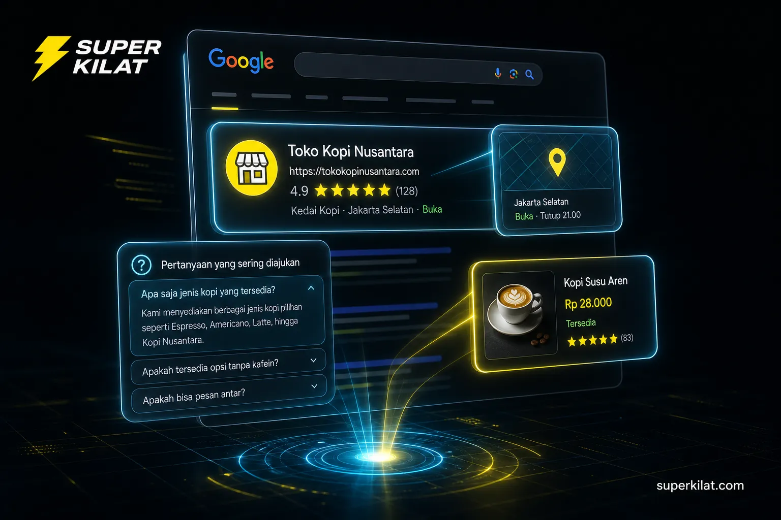 Rich Snippet Google untuk UMKM: Cara Muncul Menonjol