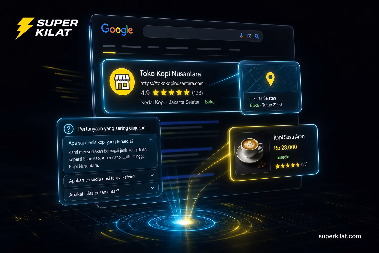 Rich Snippet Google untuk UMKM: Cara Muncul Menonjol