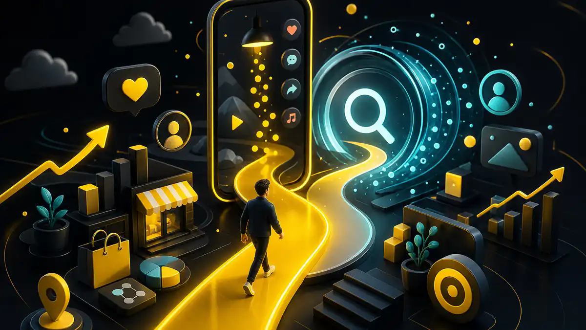 Social Search TikTok–Google: Strategi