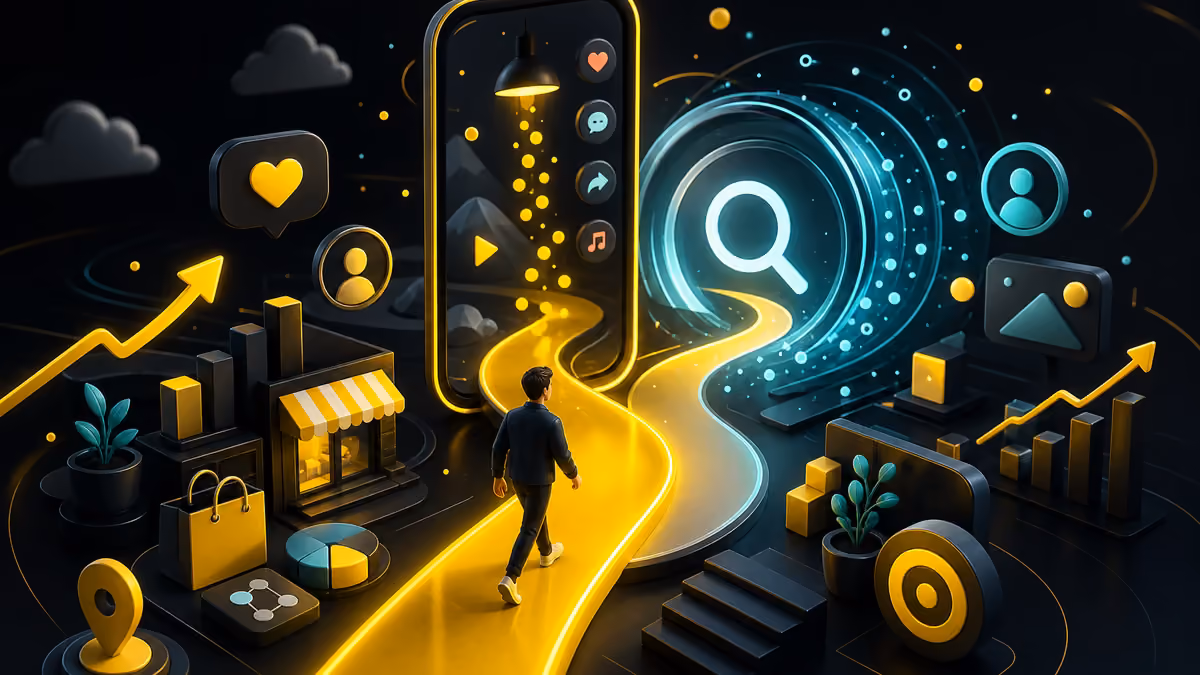 Social Search TikTok–Google: Strategi