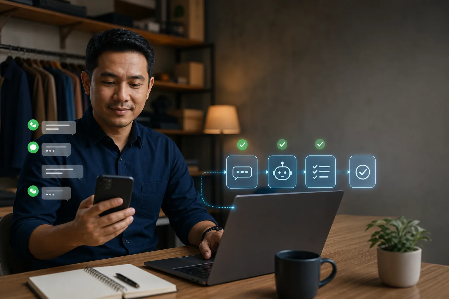 AI WhatsApp untuk UMKM: Balas Cepat Tanpa Kehilangan Sentuhan Manusia