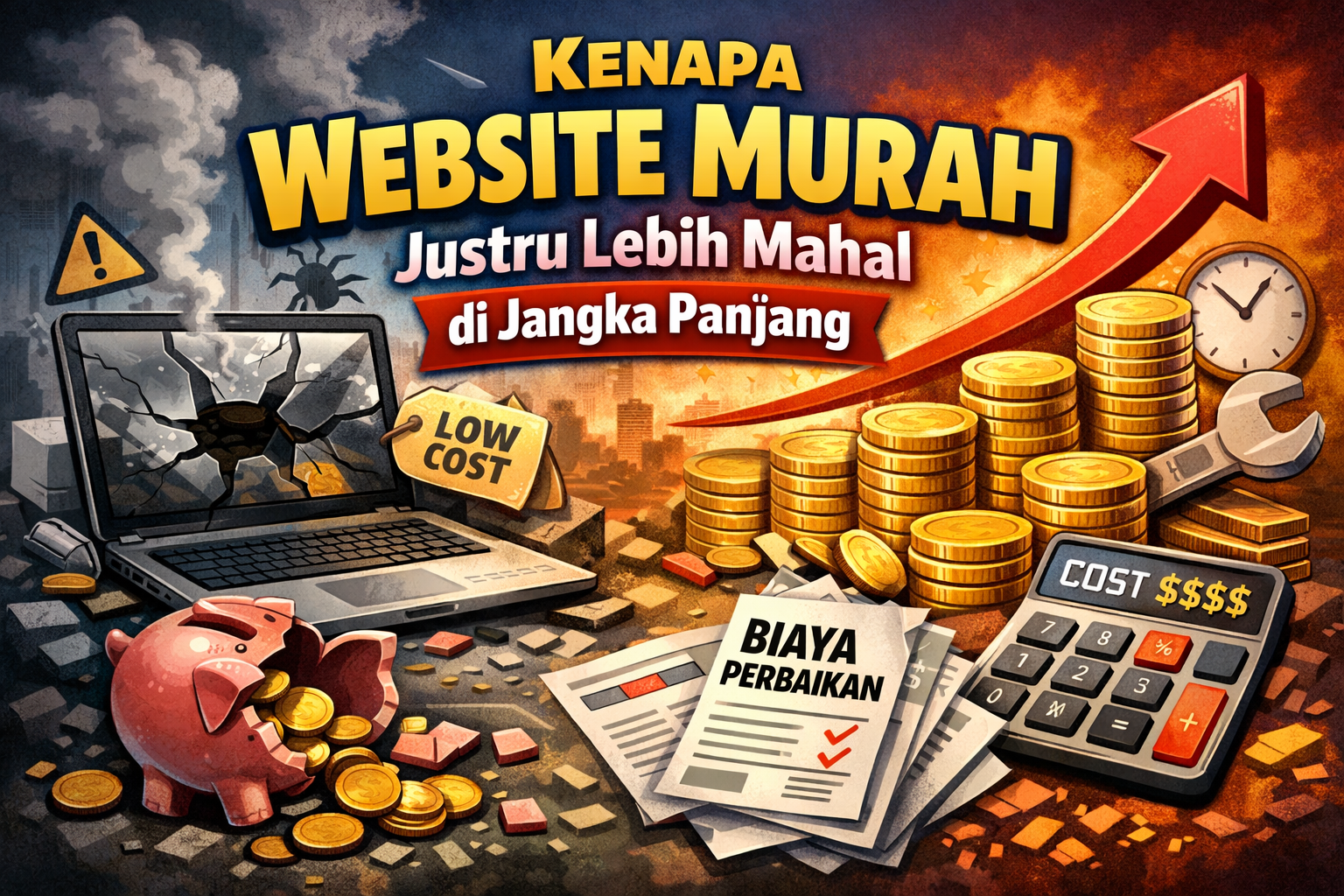 Kenapa Website Murah Justru Lebih Mahal di Jangka Panjang