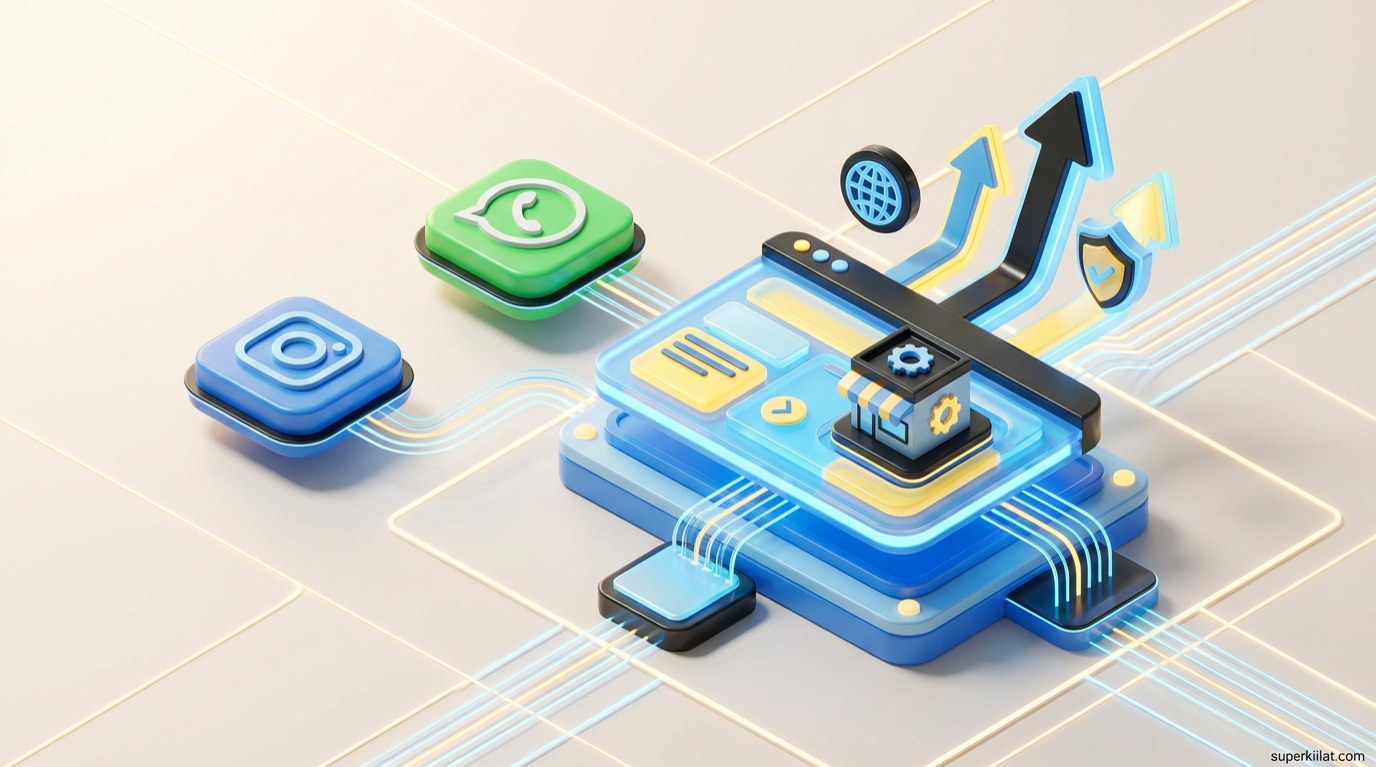 Instagram & WhatsApp Saja Tidak Cukup: Mengapa UMKM Tetap Butuh Website