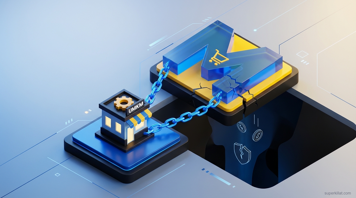 UMKM Terlalu Bergantung Marketplace? Ini Bahaya yang Mengintai Bisnis Anda