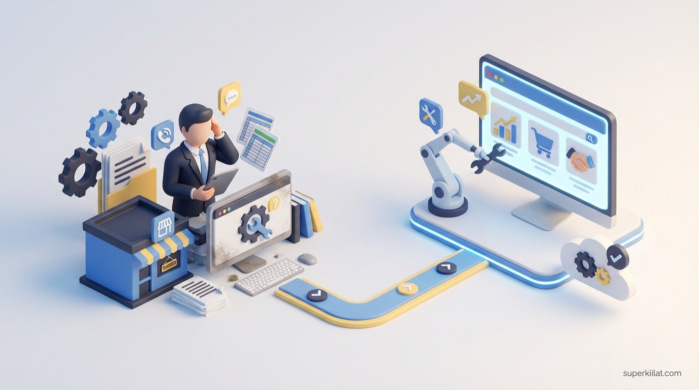 Sibuk Ngurus Bisnis, Kapan Urus Website? Solusi Praktis untuk UMKM